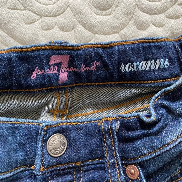 7 For All Mankind jeans girls size 6x - Picture 4 of 7